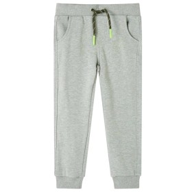 Pantalones de chándal infantiles caqui claro 128