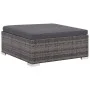 6-teiliges Gartenmöbel-Set und graue synthetische Rattankissen von vidaXL, Gartensets - Ref: Foro24-44425, Preis: 452,26 €, R...