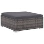 6-teiliges Gartenmöbel-Set und graue synthetische Rattankissen von vidaXL, Gartensets - Ref: Foro24-44425, Preis: 459,11 €, R...