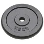 Discos de pesas de hierro fundido 4 uds 4x7,5 kg de vidaXL, Peso libre - Ref: Foro24-91393, Precio: 124,23 €, Descuento: %