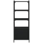 Librería de 3 estantes madera ingeniería negro 41x30x109,5 cm by , Bookcases and shelves - Ref: Foro24-838998, Price: 49,79 €...