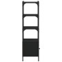 Librería de 3 estantes madera ingeniería negro 41x30x109,5 cm de , Librerías y estanterías - Ref: Foro24-838998, Precio: 49,85 €