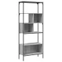 Librería 5 estantes madera ingeniería gris Sonoma 76x33x188,5cm de , Librerías y estanterías - Ref: Foro24-839006, Precio: 75...