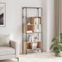 Librería 5 estantes madera de ingeniería roble 76x33x188,5 cm by , Bookcases and shelves - Ref: Foro24-839004, Price: 92,36 €...