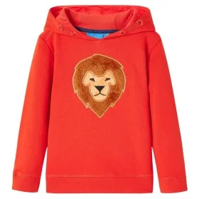 Sudadera infantil con capucha rojo 128 by , Kids T-shirts - Ref: Foro24-13322, Price: 12,74 €, Discount: %