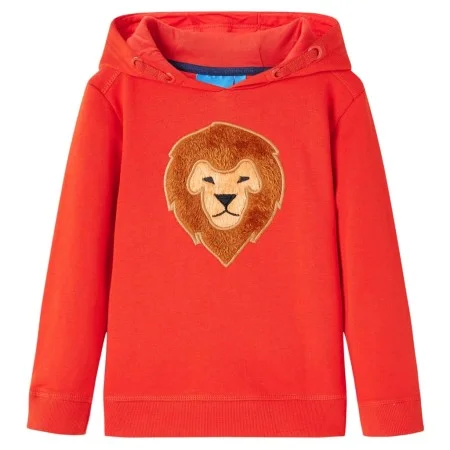 Kinderkapuzenpullover in Rot, Größe 128 von , Kinder-T-Shirts - Ref: Foro24-13322, Preis: 12,74 €, Rabatt: %