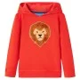 Kinderkapuzenpullover in Rot, Größe 128 von , Kinder-T-Shirts - Ref: Foro24-13322, Preis: 12,74 €, Rabatt: %