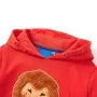 Kinderkapuzenpullover in Rot, Größe 128 von , Kinder-T-Shirts - Ref: Foro24-13322, Preis: 12,74 €, Rabatt: %