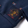 Kinder-Sweatshirt in Marineblau Melange, Größe 116. von , Kinder-T-Shirts - Ref: Foro24-12791, Preis: 12,08 €, Rabatt: %