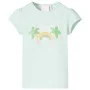 Camiseta infantil verde menta claro 104 de , Camisetas para niños - Ref: Foro24-10425, Precio: 8,06 €, Descuento: %