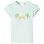 Kinder-T-Shirt in Hellmintgrün, Größe 104. von , Kinder-T-Shirts - Ref: Foro24-10425, Preis: 8,13 €, Rabatt: %