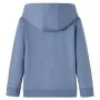 Sudadera infantil con capucha azul melange 140 by , Kids T-shirts - Ref: Foro24-13018, Price: 15,49 €, Discount: %