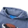 Sudadera infantil con capucha azul melange 140 by , Kids T-shirts - Ref: Foro24-13018, Price: 15,49 €, Discount: %
