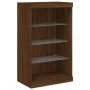 Sideboard mit LED-Licht 3-teilig aus braunem Eichen-Ingenieurholz von , Sideboards - Ref: Foro24-3209134, Preis: 202,17 €, Ra...