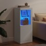 Aparador con luces LED blanco 41x37x100 cm by , Sideboards - Ref: Foro24-836644, Price: 93,10 €, Discount: %