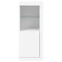 Aparador con luces LED blanco 41x37x100 cm by , Sideboards - Ref: Foro24-836644, Price: 89,02 €, Discount: %