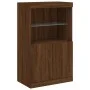 Sideboard mit LED-Lichtern in Eichenbraun 60,5x37x100 cm von , Sideboards - Ref: Foro24-836671, Preis: 79,30 €, Rabatt: %