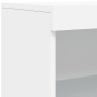 Sideboard mit weißen LED-Lichtern 60,5x37x100 cm von , Sideboards - Ref: Foro24-836665, Preis: 79,36 €, Rabatt: %