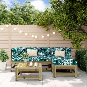 Juego de sofás de jardín 5 piezas madera de pino impregnada von , Gartensets - Ref: Foro24-3186178, Preis: 268,49 €, Rabatt: %