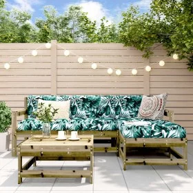Juego de sofás de jardín 5 piezas madera de pino impregnada von , Gartensets - Ref: Foro24-3186192, Preis: 261,97 €, Rabatt: %