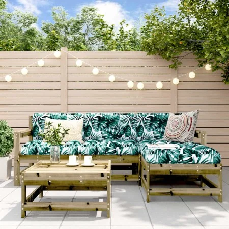 Juego de sofás de jardín 5 piezas madera de pino impregnada von , Gartensets - Ref: Foro24-3186192, Preis: 261,97 €, Rabatt: %