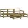 Juego de sofás de jardín 5 piezas madera de pino impregnada von , Gartensets - Ref: Foro24-3186192, Preis: 261,97 €, Rabatt: %