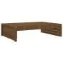 Juego de muebles jardín 2 pzas madera maciza pino marrón miel de , Conjuntos de jardín - Ref: Foro24-3186623, Precio: 221,65 ...