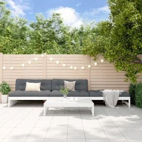 Juego de muebles de jardín 4 pzas madera maciza de pino blanco von , Gartensets - Ref: Foro24-3186628, Preis: 423,68 €, Rabat...