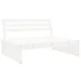 Juego de muebles de jardín 4 pzas madera maciza de pino blanco von , Gartensets - Ref: Foro24-3186628, Preis: 424,67 €, Rabat...