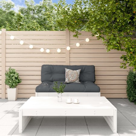 Juego de muebles de jardín 2 piezas madera maciza pino blanco von , Gartensets - Ref: Foro24-3186621, Preis: 216,52 €, Rabatt: %