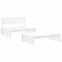 Juego de muebles de jardín 2 piezas madera maciza pino blanco de , Conjuntos de jardín - Ref: Foro24-3186621, Precio: 213,72 ...