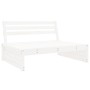 Juego de muebles de jardín 2 piezas madera maciza pino blanco von , Gartensets - Ref: Foro24-3186621, Preis: 216,52 €, Rabatt: %