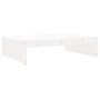 Juego de muebles de jardín 2 piezas madera maciza pino blanco von , Gartensets - Ref: Foro24-3186621, Preis: 216,52 €, Rabatt: %