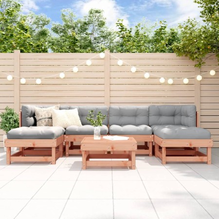 Juego de muebles de jardín 7 pzas madera maciza abeto Douglas von , Gartensets - Ref: Foro24-3186345, Preis: 351,82 €, Rabatt: %