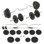 Juego de pesas 30 kg barra y mancuernas de vidaXL, Peso libre - Ref: Foro24-91401, Precio: 94,14 €, Descuento: %