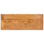 Mesa consola madera maciza de acacia acabado miel 110x40x76 cm en Mesas auxiliares | Comprar online en Foro24