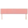 Cabeceros 2 unidades de terciopelo rosa 100x5x78/88 cm de , Cabeceros y pies de cama - Ref: Foro24-346003, Precio: 49,10 €, D...