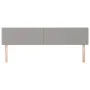 Headboards 2 units of light gray fabric 90x5x78/88 cm by , Headboards and footboards - Ref: Foro24-345964, Price: 35,80 €, Di...