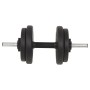 Weight set 30 kg barbell and dumbbells by vidaXL, free weight - Ref: Foro24-91401, Price: 124,15 €, Discount: %