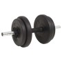 Weight set 30 kg barbell and dumbbells by vidaXL, free weight - Ref: Foro24-91401, Price: 124,15 €, Discount: %