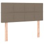 Kopfteil aus taupegrauem Stoff, 80 x 5 x 78/88 cm von , Kopf- und Fußteile - Ref: Foro24-346008, Preis: 34,68 €, Rabatt: %