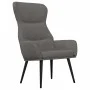 Relaxation armchair with footrest in light gray fabric by , Armchairs - Ref: Foro24-3097429, Price: 118,42 €, Discount: %