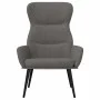 Relaxation armchair with footrest in light gray fabric by , Armchairs - Ref: Foro24-3097429, Price: 118,42 €, Discount: %