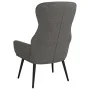 Relaxation armchair with footrest in light gray fabric by , Armchairs - Ref: Foro24-3097429, Price: 118,42 €, Discount: %