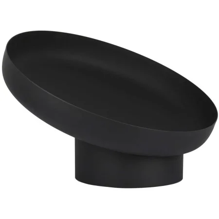 Esschert Design Inclined Brazier Black Steel FF402 by Esschert Design, Chimneys - Ref: Foro24-422496, Price: 110,16 €, Discou...