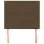 Kopfteile 2 Einheiten aus dunkelbraunem Stoff 90x5x78/88 cm von , Kopf- und Fußteile - Ref: Foro24-3116177, Preis: 47,98 €, R...