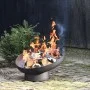 Esschert Design Inclined Brazier Black Steel FF402 by Esschert Design, Chimneys - Ref: Foro24-422496, Price: 110,16 €, Discou...