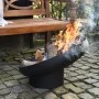 Esschert Design Inclined Brazier Black Steel FF402 by Esschert Design, Chimneys - Ref: Foro24-422496, Price: 110,16 €, Discou...