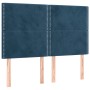 Kopfteile 4 Einheiten dunkelblauer Samt 72x5x78/88 cm von , Kopf- und Fußteile - Ref: Foro24-3116244, Preis: 94,44 €, Rabatt: %