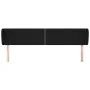 Black fabric headboard 183x23x78/88 cm by , Headboards and footboards - Ref: Foro24-3117020, Price: 61,11 €, Discount: %